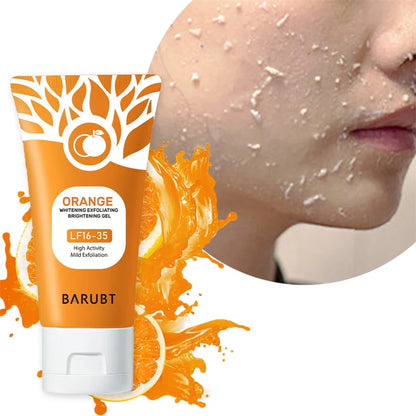 Orange Exfoliating gel buy one get 1 free.